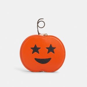 NWT!🎃 Coach Jack O Lantern Coin Case